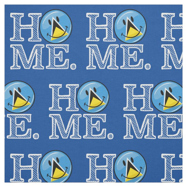 Happy St. Lucian Flag House Warmer Fabric (Swatch)