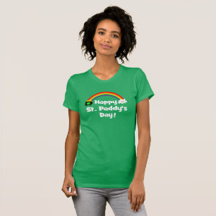 Happy St Paddy's Day Rainbow T-Shirt