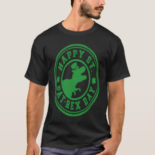 Happy St Pat Rex Day Dino St  Patricks Day     T-Shirt