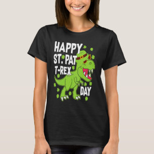 Happy St Pat Trex Day Dino St Patricks Day Kids To T-Shirt