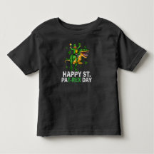 Happy St Pat Trex Day Dinosaur Toddler St Patricks