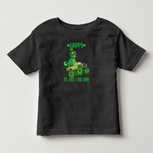 Happy St Pat Trex Day Dinosaur Toddler St Patricks T-shirt