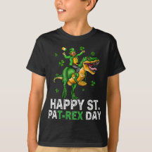 Happy St Pat Trex Day Dinosaur Toddler St Patricks