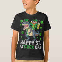 Happy St Pat Trex Day Dinosaur Toddler St Patricks