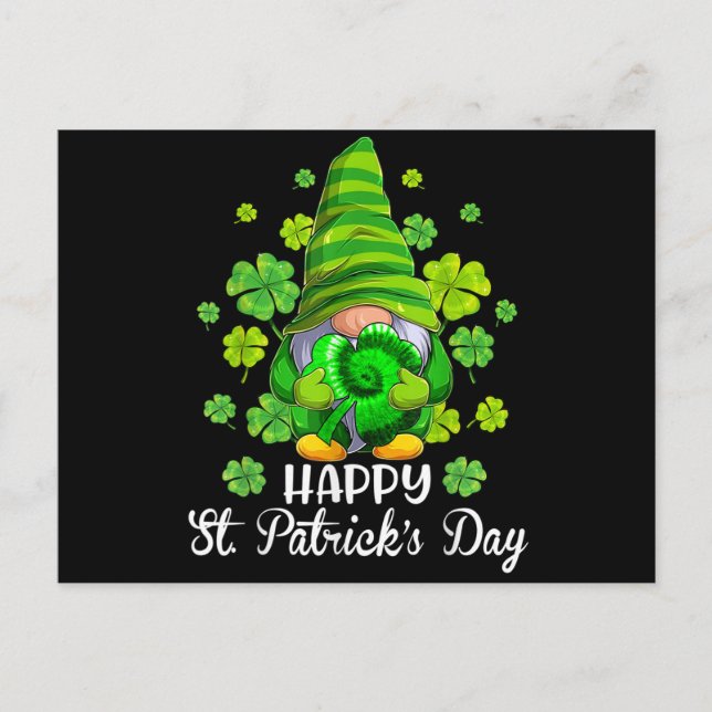 happy st patrick day postcard (Front)
