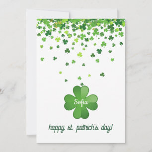 Happy St. Patrick’s Day – Classic Irish Celebratio Holiday Card