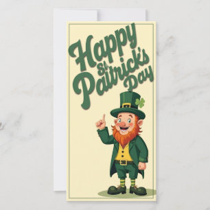 Happy St. Patrick’s Day Cute Leprechaun