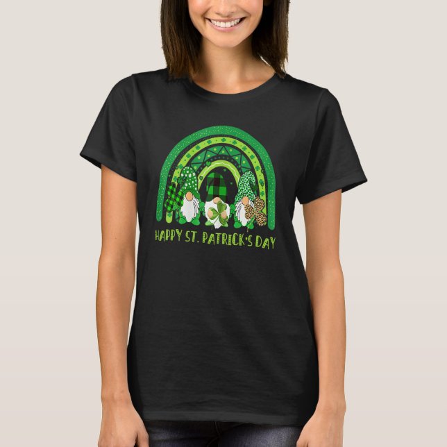 Happy St Patrick S Day Funny Saint Patrick Irish G T-Shirt (Front)