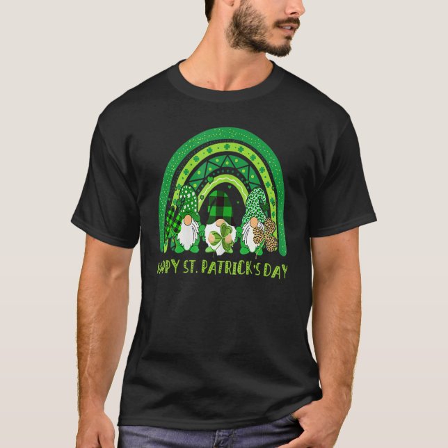 Happy St Patrick S Day Funny Saint Patrick Irish G T-Shirt (Front)