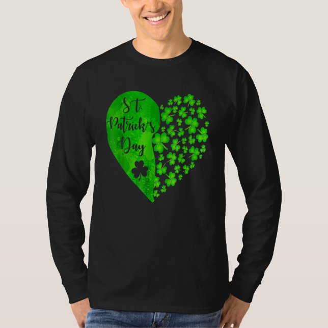 Happy St Patrick S Day Funny Saint Patrick Irish G T-Shirt (Front)
