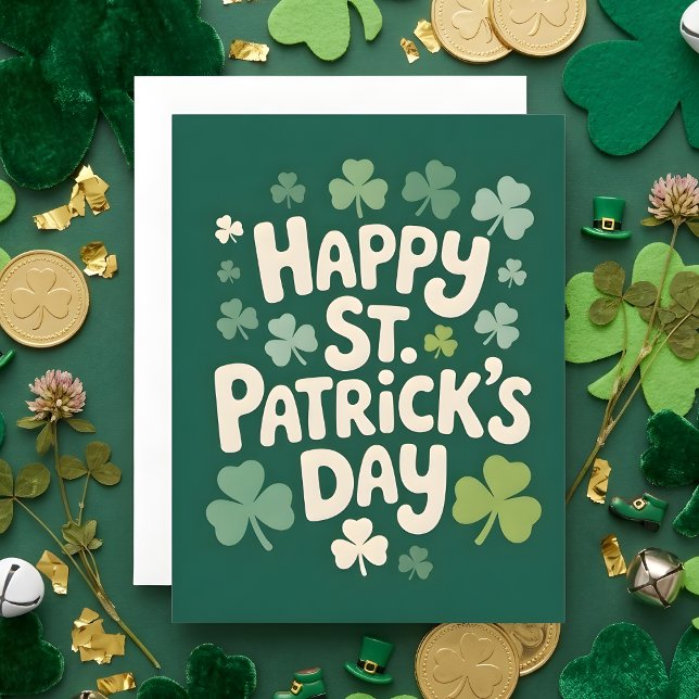 Happy St Patrick’s Day Greeting Card (Creator Uploaded)