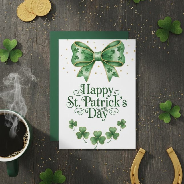 Happy St Patrick’s Day Irish Greeting Card (Creator Uploaded)