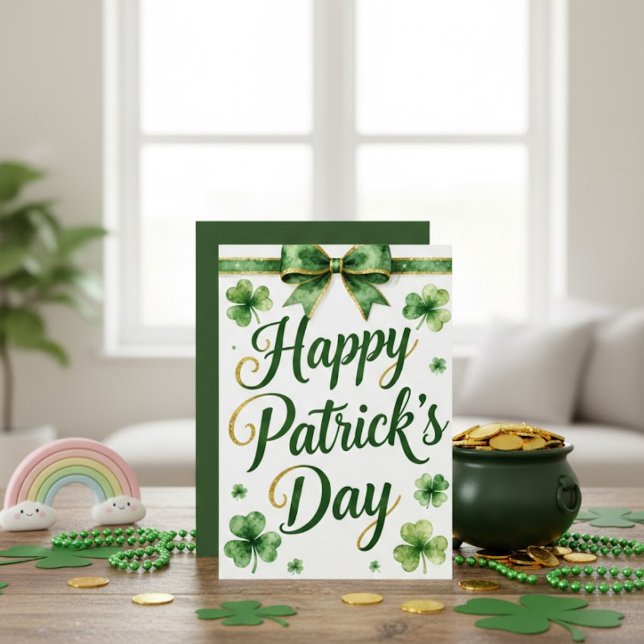 Happy St Patrick’s Day Irish Greeting Card (Creator Uploaded)