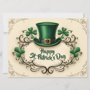 Happy St. Patrick’s Day Shamrock Design