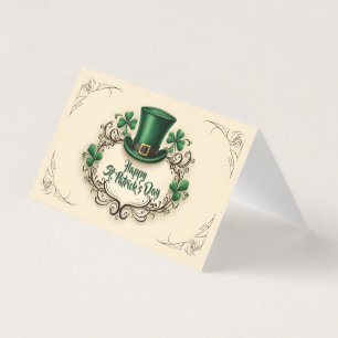 Happy St. Patrick’s Day Shamrock Design