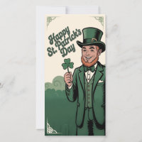 Happy St. Patrick’s Day Vintage Leprechaun