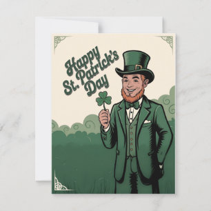 Happy St. Patrick’s Day Vintage Leprechaun