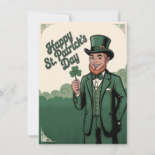 Happy St. Patrick’s Day Vintage Leprechaun