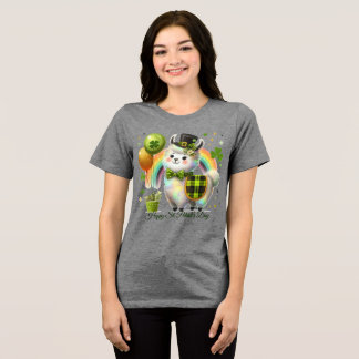 Happy St. Patrick’s Women’s Tri-Blend Shirt