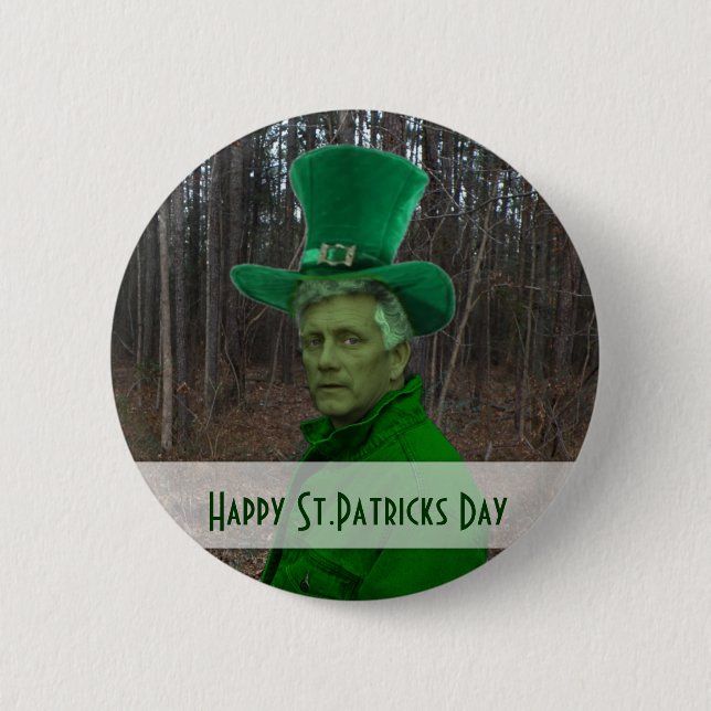 Happy St.Patricks Day 2 2 Inch Round Button (Front)