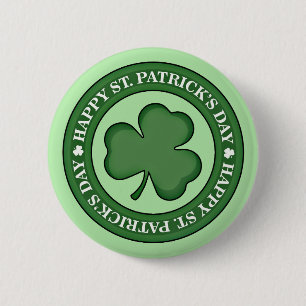 Happy St. Patricks Day 2 Inch Round Button