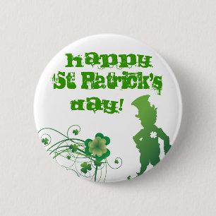 Happy St. Patrick's, Day! 2 Inch Round Button