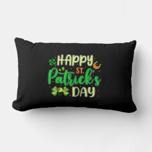 happy st patrick's day (2) lumbar pillow
