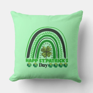 Happy St Patrick's Day-61797 Throw Pillow