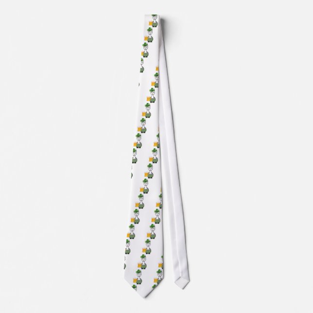 happy st patricks day alpaca tie (Front)