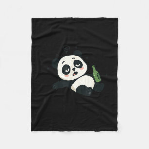 Happy St Patricks Day And Shamrock T Shirt  Fleece Blanket