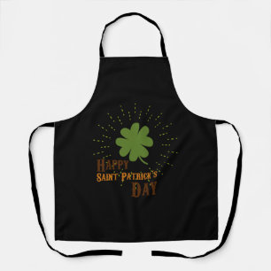 Happy St Patricks Day Apron