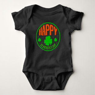 Happy St Patrick's Day Baby Bodysuit