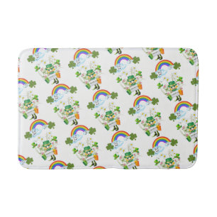 Happy St. Patrick's Day Bathmats