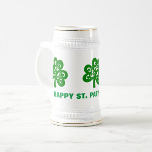 HAPPY ST. PATRICK'S DAY BEER STEIN