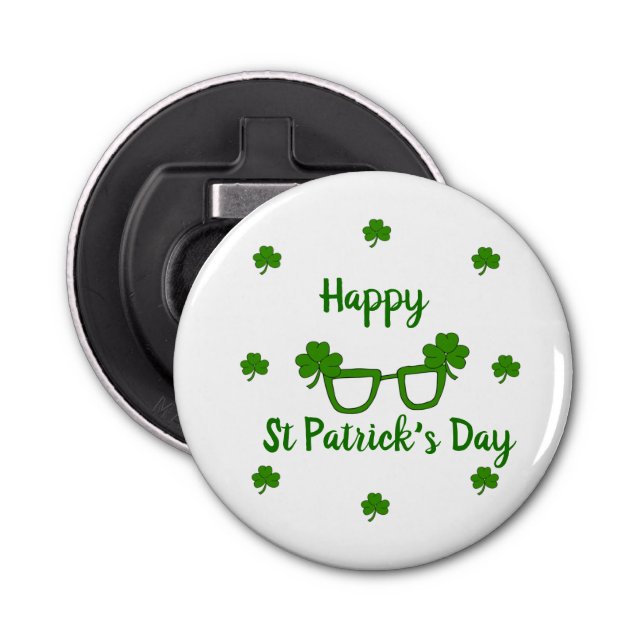 Happy St Patrick's Day     Bottle Opener (Front)