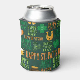 Happy St. Patrick's Day Can Cooler