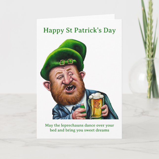 Happy St Patrick's Day Card (Front)