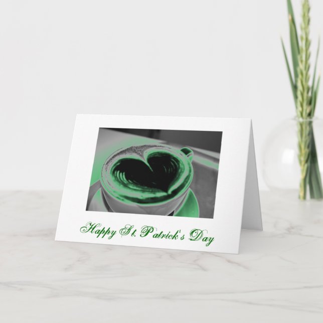 Happy St. Patrick's Day Card (Front)
