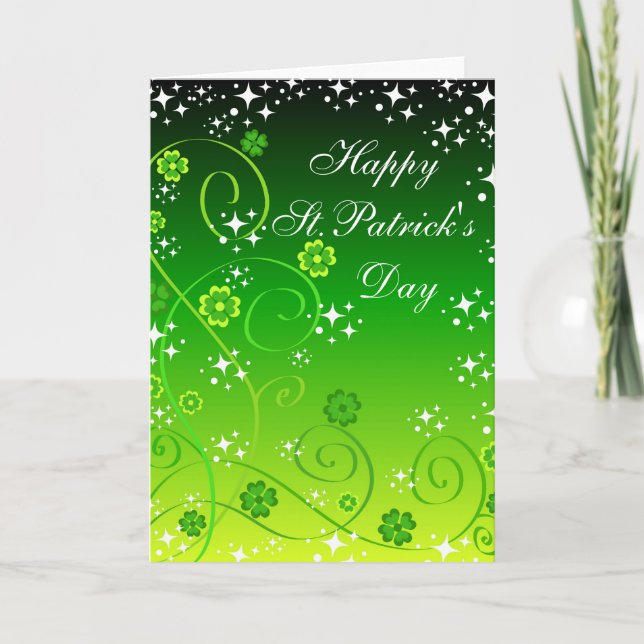 Happy St.Patrick's Day - Card (Front)