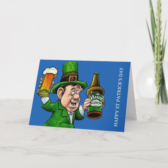Happy St Patrick's Day Card (Front)