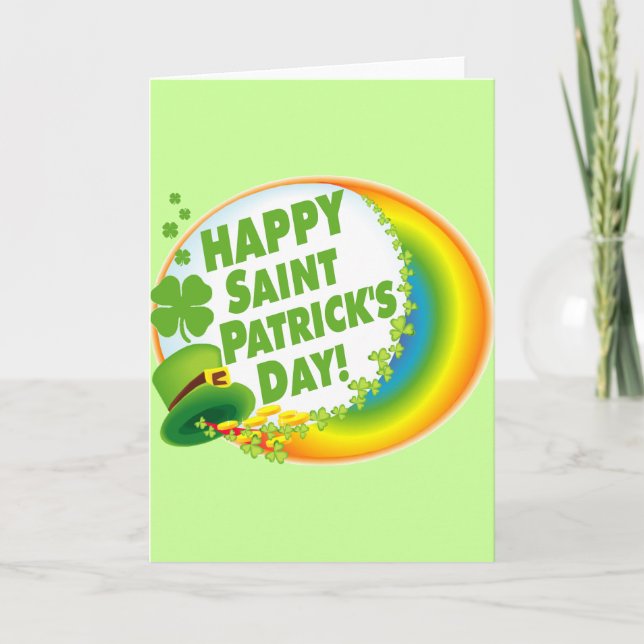 Happy St. Patrick's Day! Card (Front)