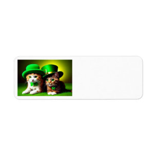 Happy St. Patrick's Day Cats