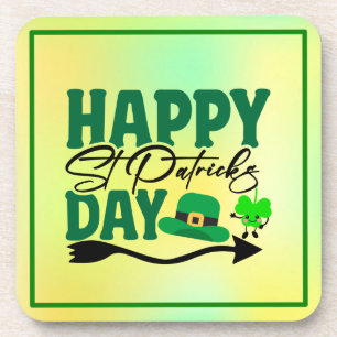 Happy St. Patrick's Day Coaster