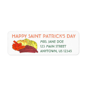 Happy St. Patrick's Day Corned Beef and Cabbage