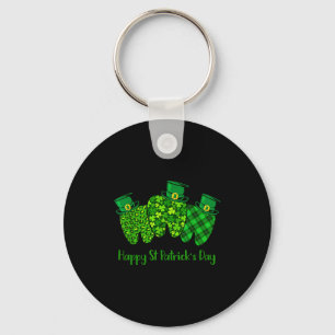 Happy St Patrick's Day Dental Istant Tooth Irish G Keychain