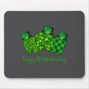 Happy St Patrick's Day Dental Istant Tooth Irish G Mouse Pad