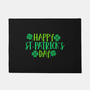 Happy St Patricks Day Doormat