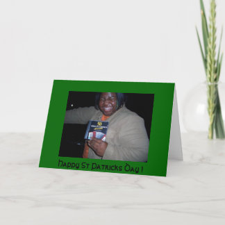 Happy St Patricks Day - funny card