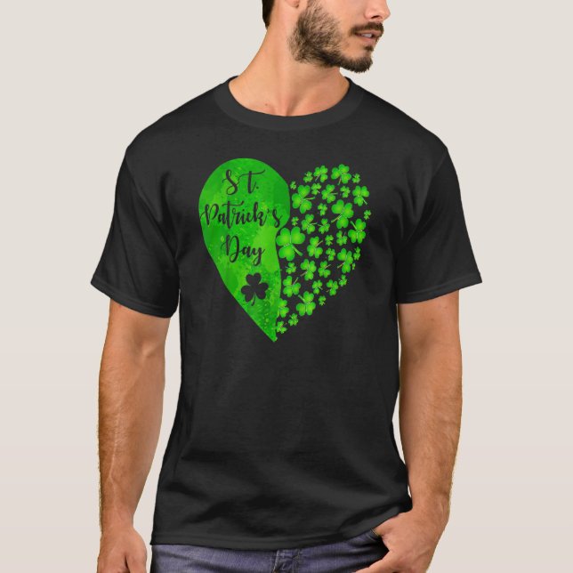 Happy St Patrick's Day Funny Saint Patrick Irish G T-Shirt (Front)