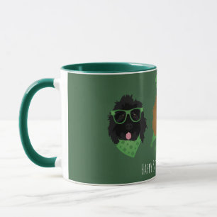 Happy St Patricks Day Goldendoodle Dogs Mug